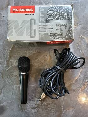 Mc200 Electro-voice Microphone With Box Model Not Tested