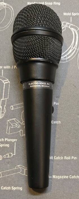 Pl60n Electro Voice Usa Made Ev Electro-voice Pl60 Nd Pl60n/d Vintage Microphone
