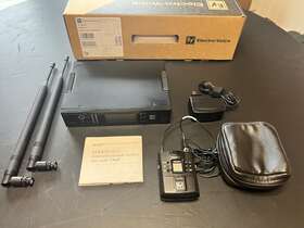 Re3-bpol-5l Electro-voice Re3-bpol Wireless Bodypack System Without Mni Lavalier Microphone- 5l