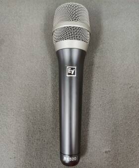 130057 Electro-voice Re520 Supercardioid Condenser Microphone Pre Owned