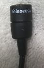 Elm-33 Telex Working Electret Lapel Microphone Lavalier No Clip