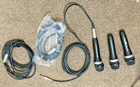 Emic700 Em3 Three Working Mics With Cords