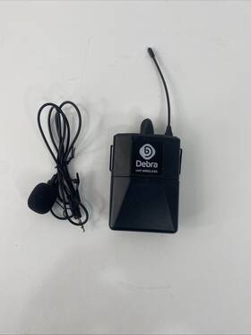 Er-102 Enping Yin Peng E-commerce Co. Ltd. Debra Audio Body Pack Uhf 506.0 Mhz Wireless With Lavalier Mic