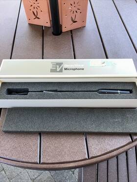 Cp212 Ev Vintage Electro Voice Condenser Cardioid Microphone With Original Box
