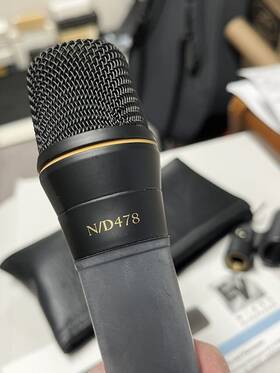 D478 Ev Electro-voice N/d478 Instrument Microphone - Used