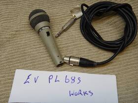 Pl68s Ev - Electro-voice Microphone Tested Works