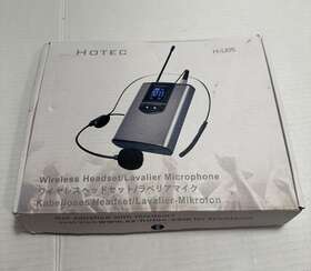 H-u05 Eyoyo Hotec Uhf Ym-2 Wireless Headset Lavalier Microphone - New / Open Box