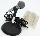 F85-1804 Dynamic Mic Rca Plug Stand Vintage Works
