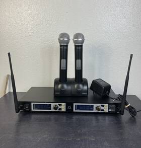 Factor Wm-2uhf-pro Electronics Dual Uhf Pll 1000ch Wireless System