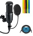 At2020 Fba Blcl A170 Blucoil Cardioid Condenser Studio Microphone Includes Pop 796020468844