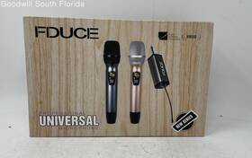 Fduce W19ii Professional Universal Wireless Microphone System In Box Not Tested