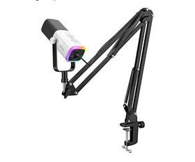 Fefine 850052511319 Gaming Xlr/usb 3 Mic Microphone Kit Streaming Dynamic Set For Pc White