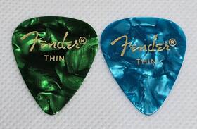483p06md Fender Thin 351 Shape Premium Celluloid Guitar Picks