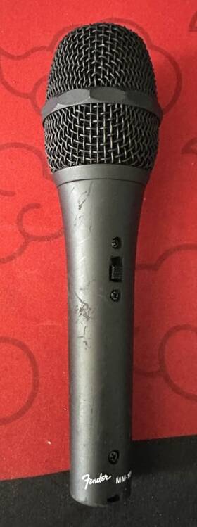 Mm-101 Fender Dynamic Microphone As Is Unit Only