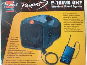 P-10we Fender Passport Uhf Wireless Sound System