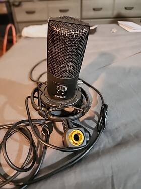 Fifine 194223848850 Usb Condenser Microphone Studio Audio Stream Chat Gaming No Stand