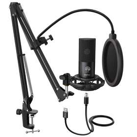Fifine 847567987090 Studio Condenser Usb Microphone Computer Pc Kit With Adjustable Bo