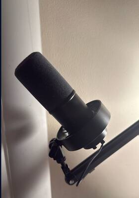 K688t Fifine Dynamic Microphone With Arm Stand