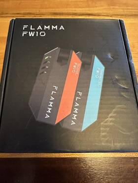 Fw10 Flamma Digital Wireless Guitar System 2.4ghz Rechargeable Transmitter Re
