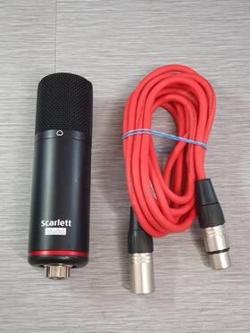 Ams-scarlett-2i2-3g Focusrite Scarlett Cm25 Mk3 Studio 3rd Gen Xlr Microphone Mkiii - Tested