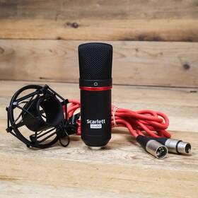 Cm25mkii Focusrite Cm25 Mkii Condenser Microphone Cm-25 Scarlett Mic Mk2 Black U256829