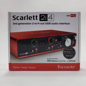 Mosc0014 Focusrite Scarlett 2i4 2nd Gen Usb Audio Interface