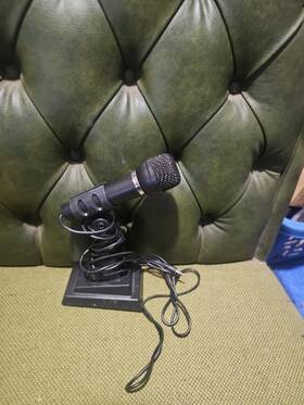 Fmc-220 Frisby Microphone With Base Gaming Podcaster