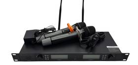 Fu-hlf2 Frunsi Wireless Microphone System 2 Mics -