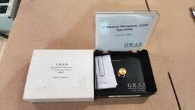 Ls2ap G.r.a.s. 40au 1/2 Inch Pressure Microphone With Data Sheet