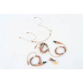 19788125066 Galaxy Audio 197881253066 Hsm4 Dual Ear Headset Mic With 4 Shure Connector Cables Ob