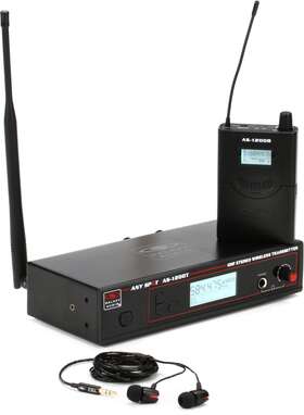 As-1200d Galaxy Audio Wireless In-ear Personal Monitor System - D Band