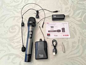 Gtu-hsp5ab Galaxy Audio Trek Uhf Dual Handheld/ Body Pack Headset Wireless