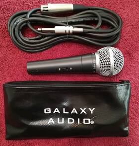 Rt-66 Galaxy Audio Wired Dynamic Microphone For Live And Recording