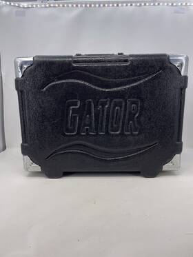 Gm15 Gator Microphone Case Missing Foam Holder Black Locks Work