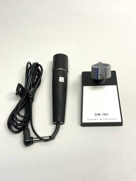 Dm-160 Ge Dm-162 Vintage G. E. Dynamic Microphone Stand And