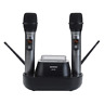 Ged-m01 Geardon Rechargeable Dual Wireless Microphone System Uhf Handheld 690002220737