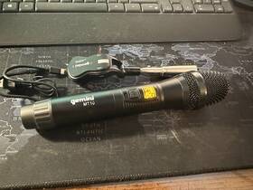 Mt-10 Gemini Wireless Microphone And Receiver 1/4 Inch To 3 Pin Xlr Converter