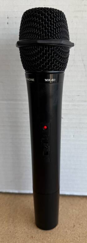 Mx-61 Gemini Microphone Mic Black