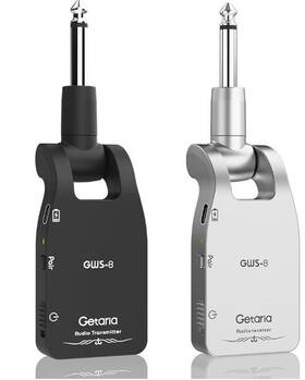 7545899031 Getana 2.4ghz Wireless Guitar System Built-in Rechargeable Lithium Battery