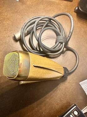Gdm-21 Grundig Gdm-21/sennheiser Md21 Dynamic Omni Mic - Precursor To Md421