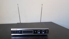 0558 Gtd Audio V-28 2-channel Vhf Wireless Microphone Receiver