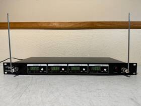 G-380 Gtd-audio Gtdaudio Model 4 Channel Receiver Wireless Microphone System Unit