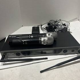 G-600 Gtd-audio Two Mics Head Sets Untested