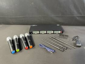 G-787h Gtd-audio Gtdaudio 4x800 Channel Uhf Diversity Wireless Microphone For Parts