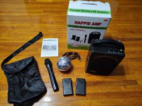 Sh-120d Happie Amp Sh120d Portable Wireless Pa Amplifier Missing Transmitters