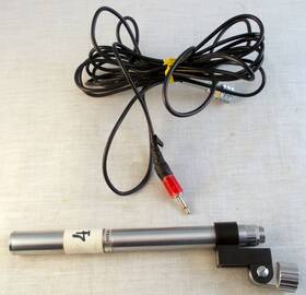 M-70a Herald Vintage Slim Dynamic Cardioid Microphone Japan Tested Ok With Clip