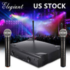 Hke114319 Elegiant Ele Wireless Dual Channel Vhf Microphone System 664746357165