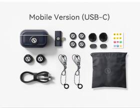 Hollyland 191460005336 Lark M2 2.4ghz 2-person Wireless Lav Mic System With Usb-c Plug Charcoal