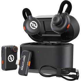 Hollyland 810174770742 Lark M2s Combo 2-person Wireless Microphone System
