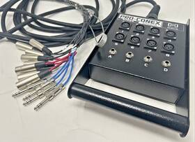 Sh-8x4-25 Hosa Technology Sh8x4-25 Pro-conex 8 Inch X 4 Stage Box Snake 25 Foot Cable
